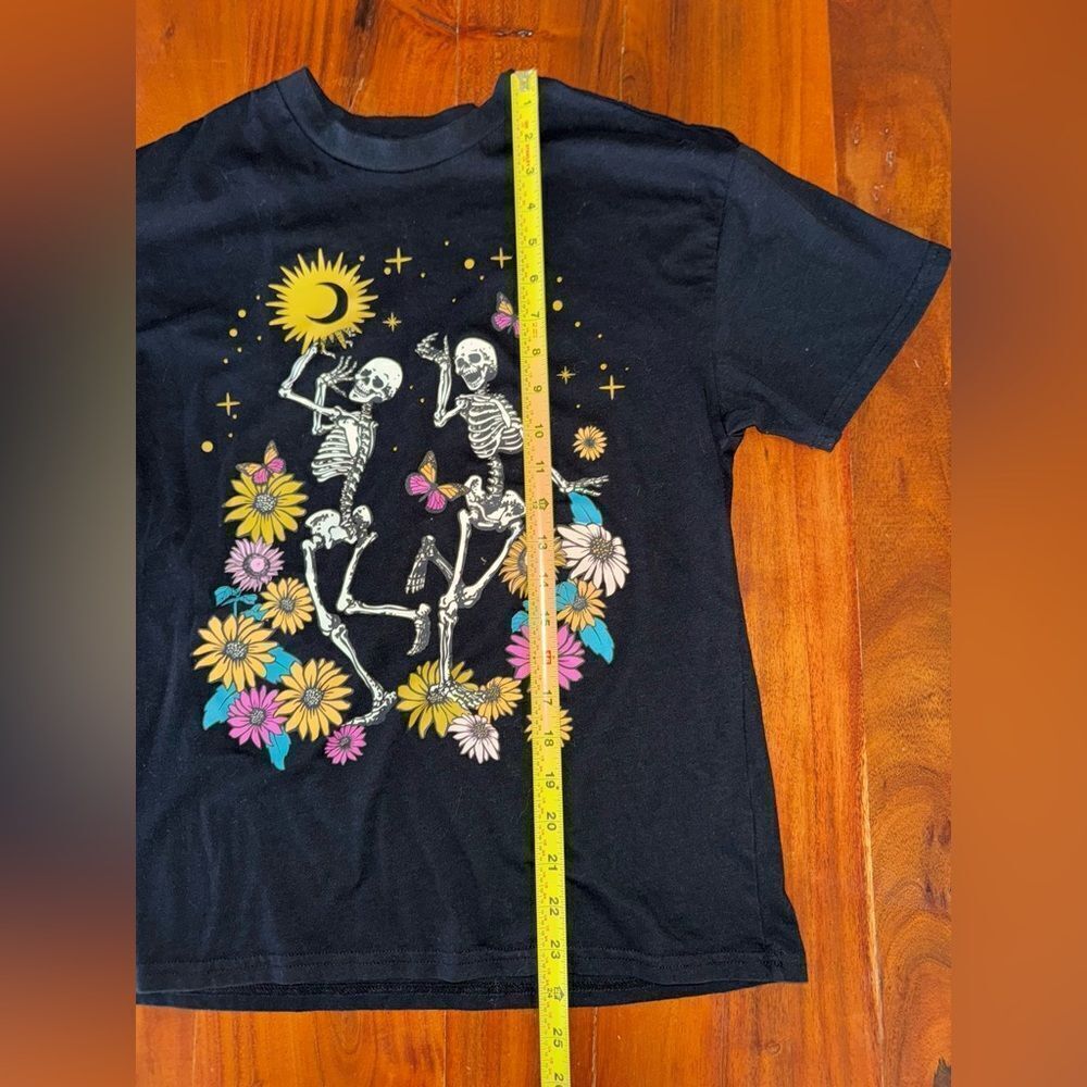 Social Scene Dancing Skeletons Euc Sz Xs View 5